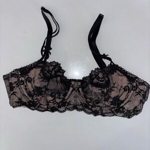 Victoria's Secret Black Lace Underwire Bra